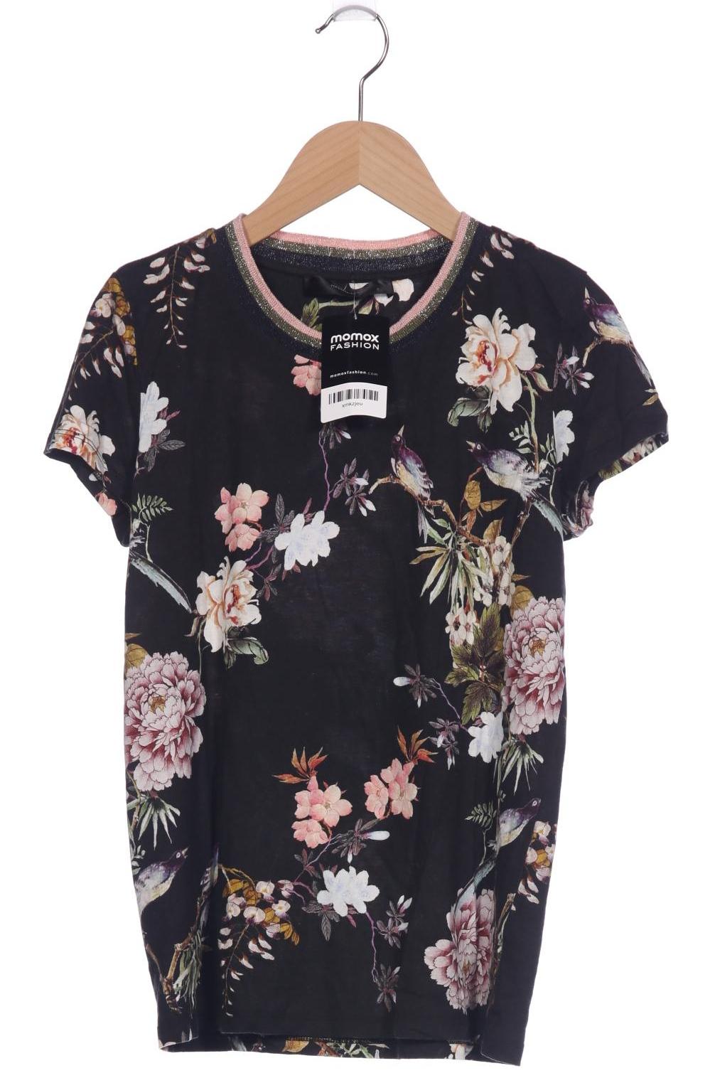 

Hallhuber Damen T-Shirt, schwarz, Gr. 36