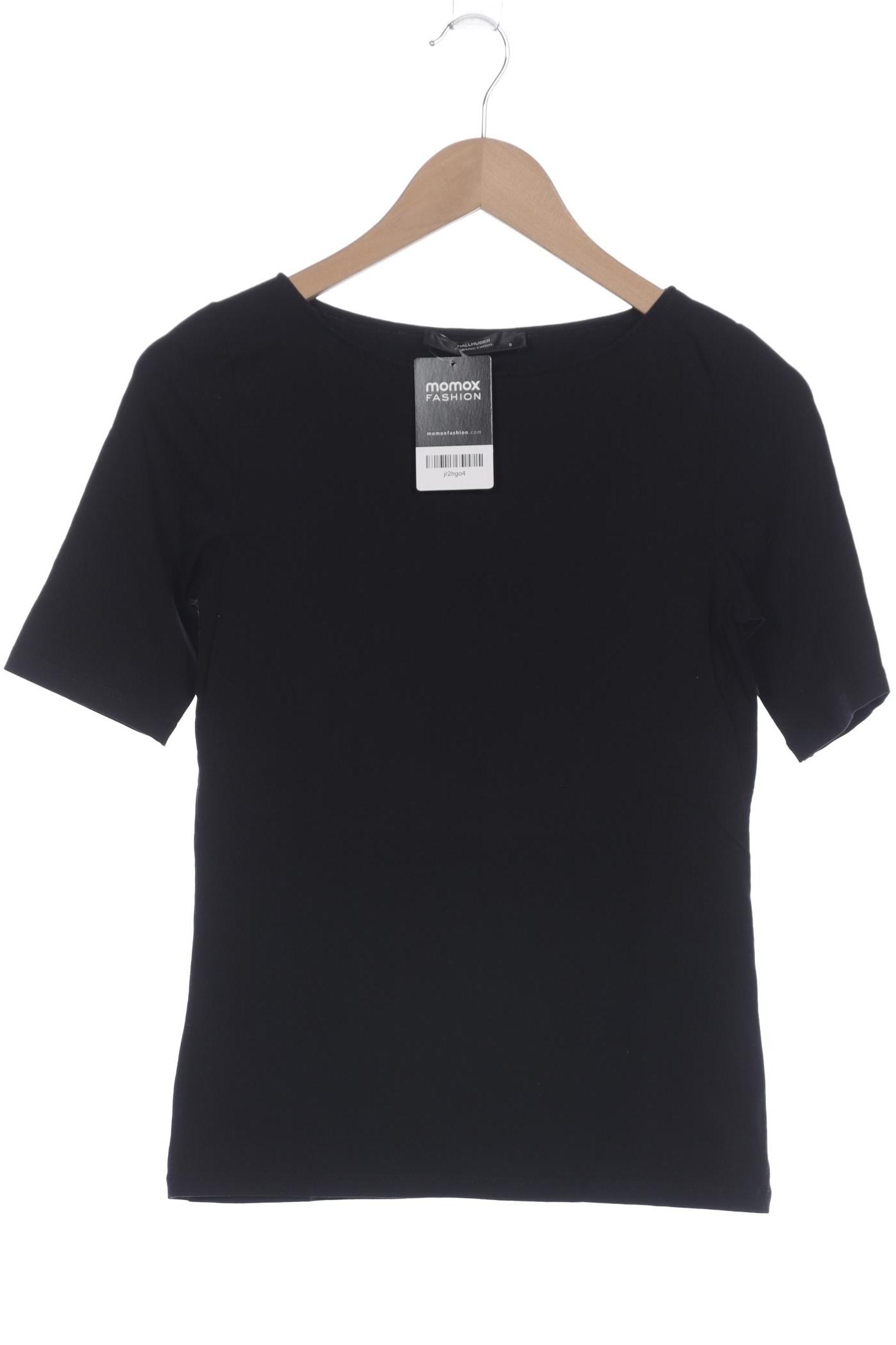 

Hallhuber Damen T-Shirt, schwarz, Gr. 36