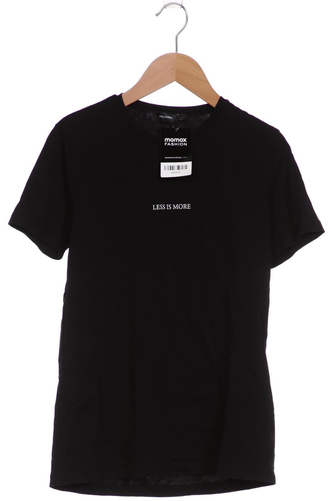 

Hallhuber Damen T-Shirt, schwarz, Gr. 36