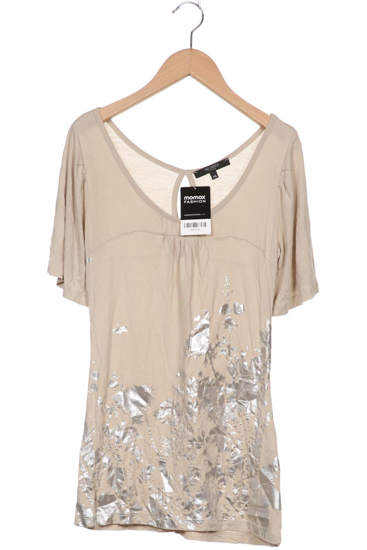 

Hallhuber Damen T-Shirt, beige, Gr. 34