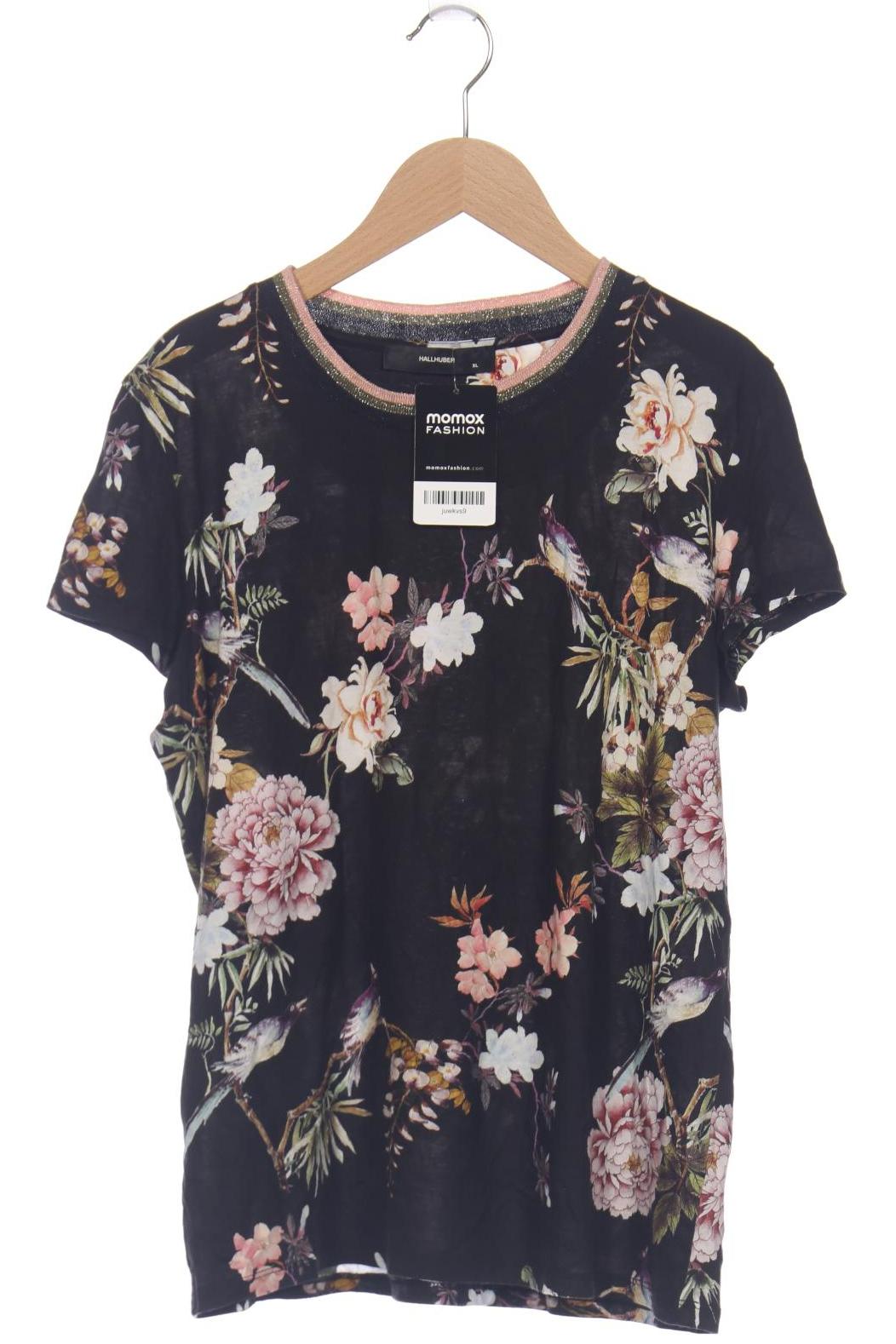 

Hallhuber Damen T-Shirt, schwarz, Gr. 44