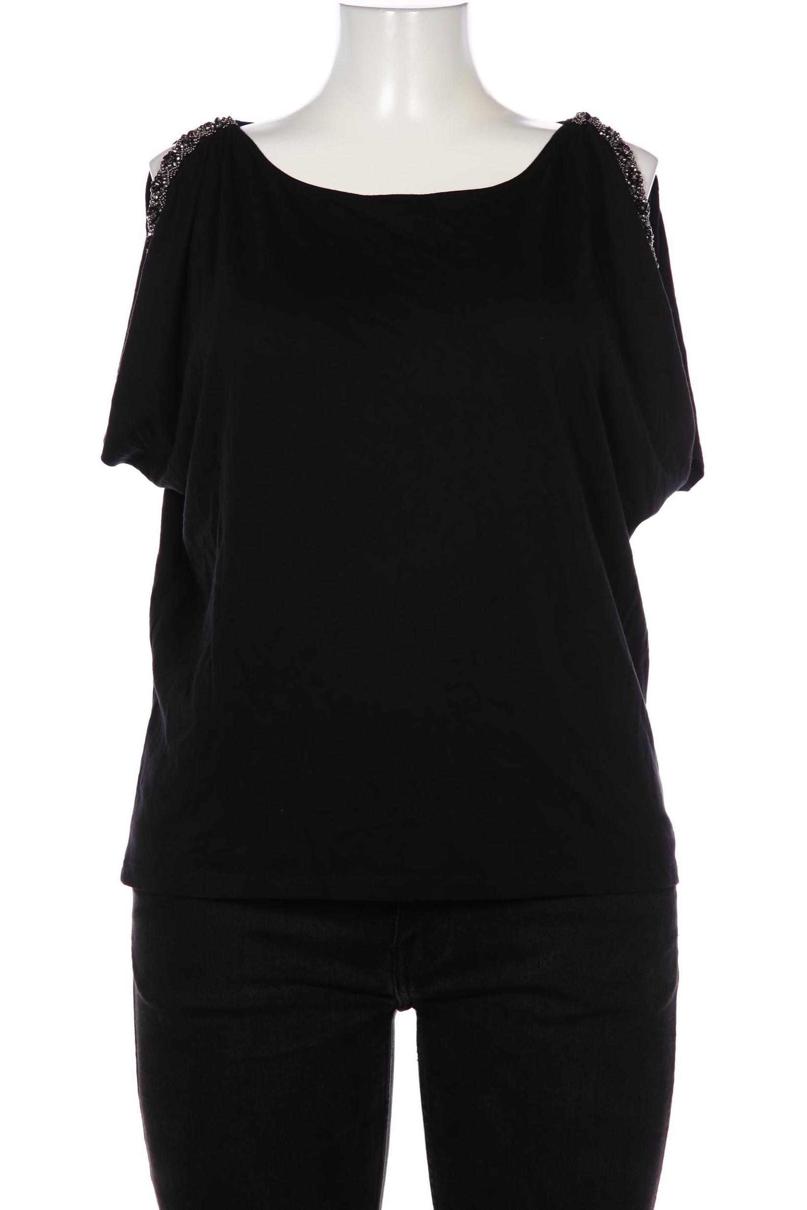 

Hallhuber Damen T-Shirt, schwarz, Gr. 42
