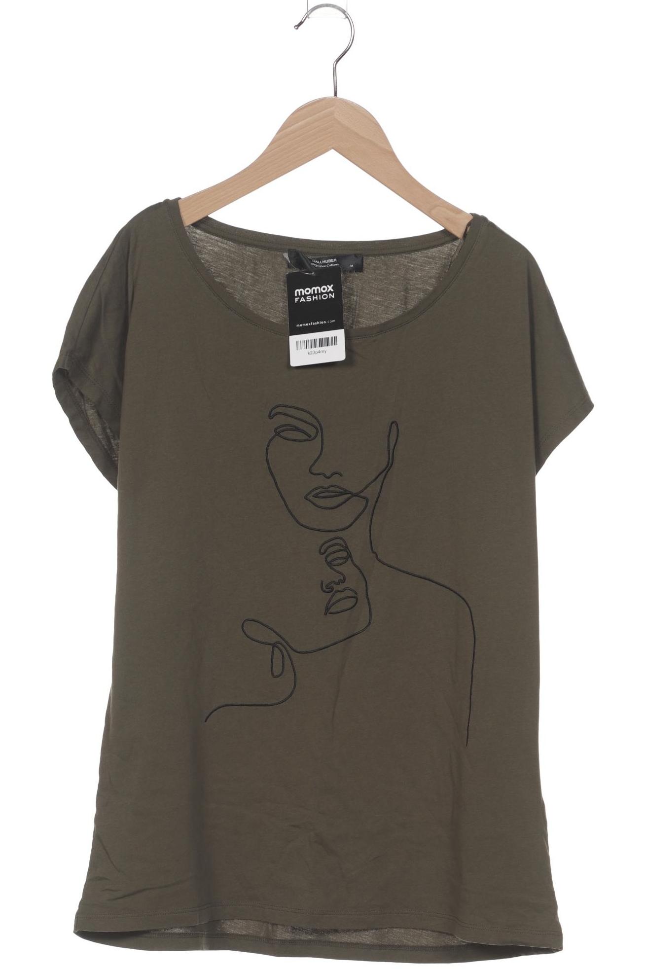 

Hallhuber Damen T-Shirt, grün, Gr. 38