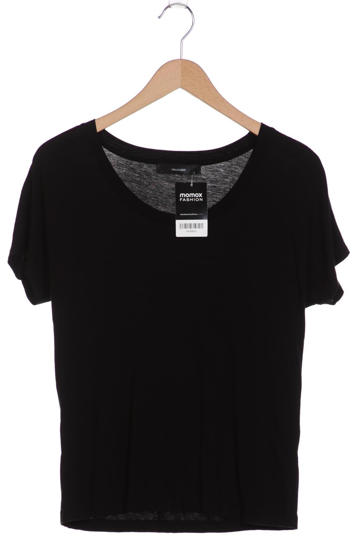 

Hallhuber Damen T-Shirt, schwarz, Gr. 36