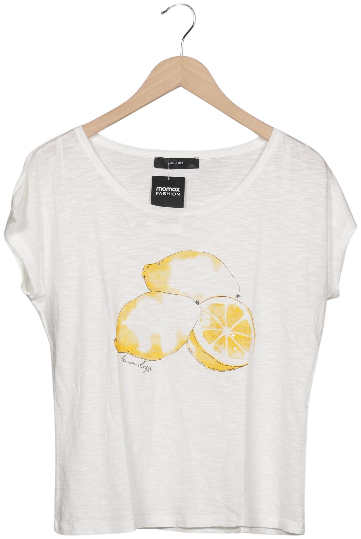 

Hallhuber Damen T-Shirt, weiß, Gr. 36
