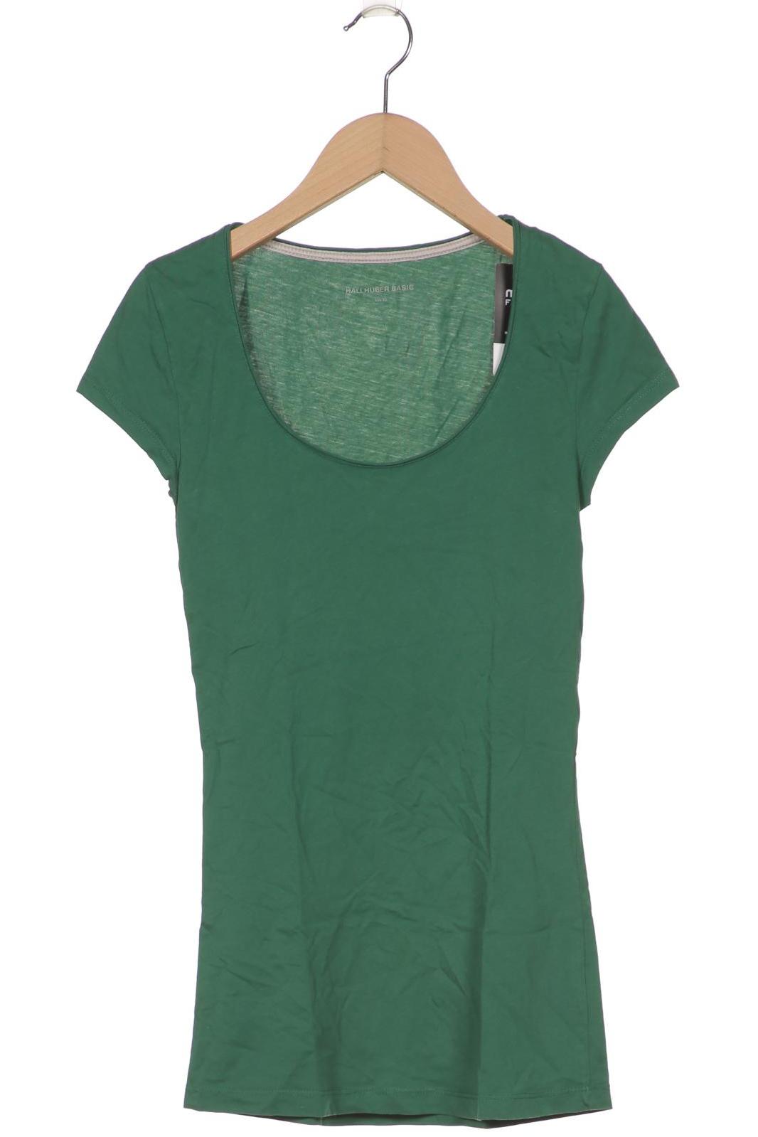 

Hallhuber Damen T-Shirt, grün, Gr. 34