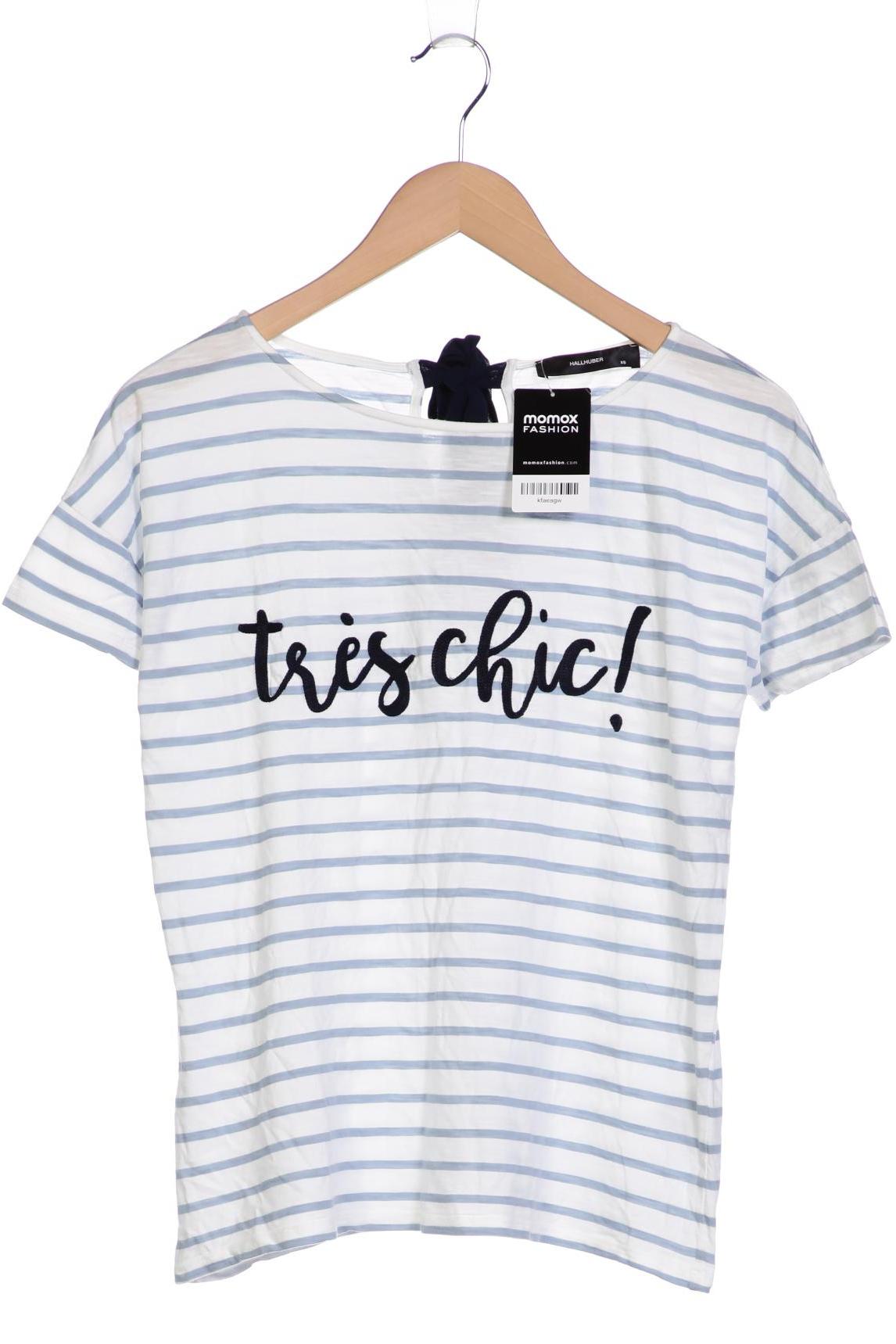 

Hallhuber Damen T-Shirt, hellblau, Gr. 34
