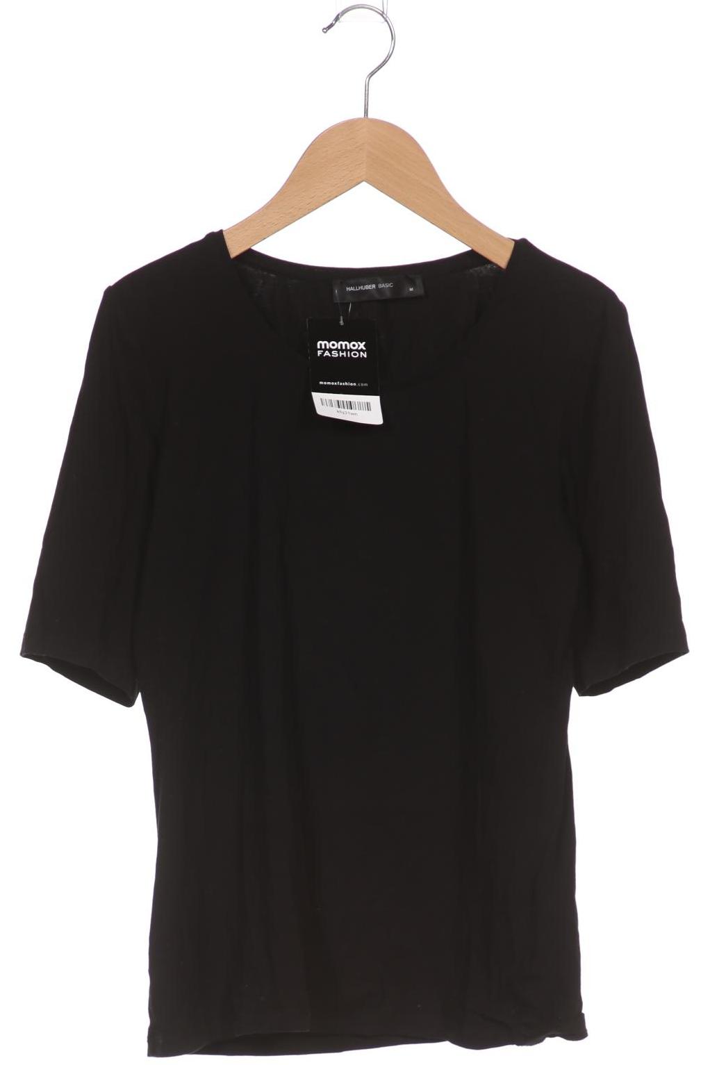 

Hallhuber Damen T-Shirt, schwarz, Gr. 38