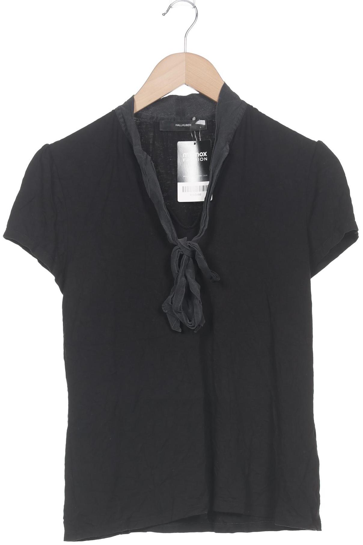 

Hallhuber Damen T-Shirt, schwarz, Gr. 42