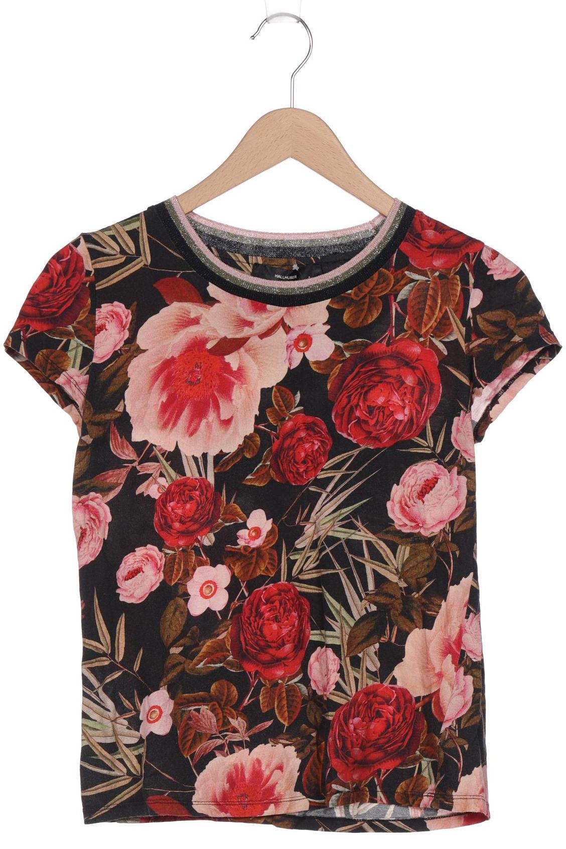 

Hallhuber Damen T-Shirt, schwarz, Gr. 36