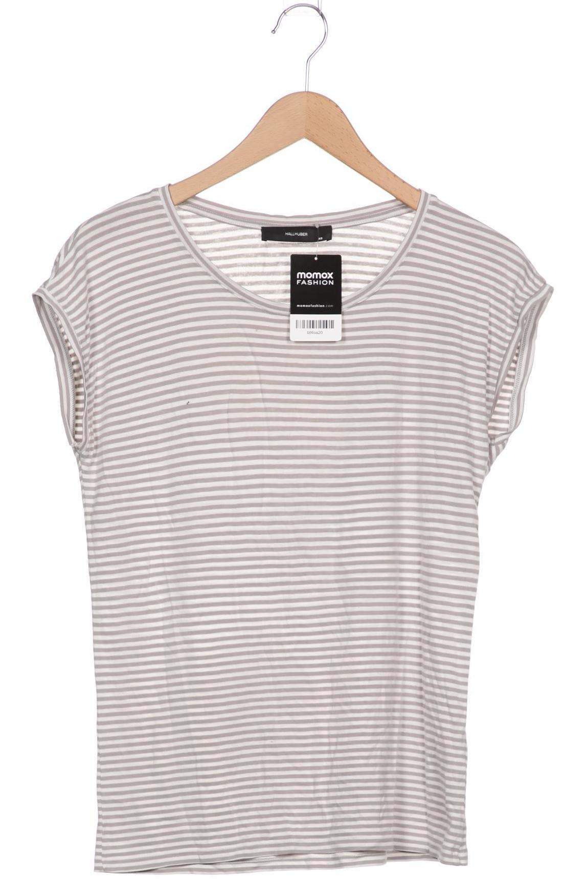 

Hallhuber Damen T-Shirt, grau, Gr. 34