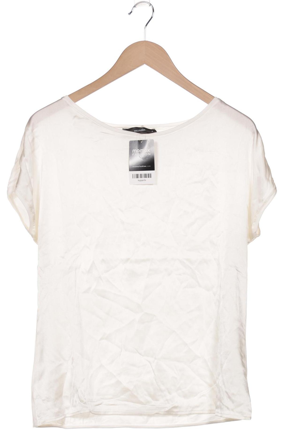 

Hallhuber Damen T-Shirt, cremeweiß, Gr. 38