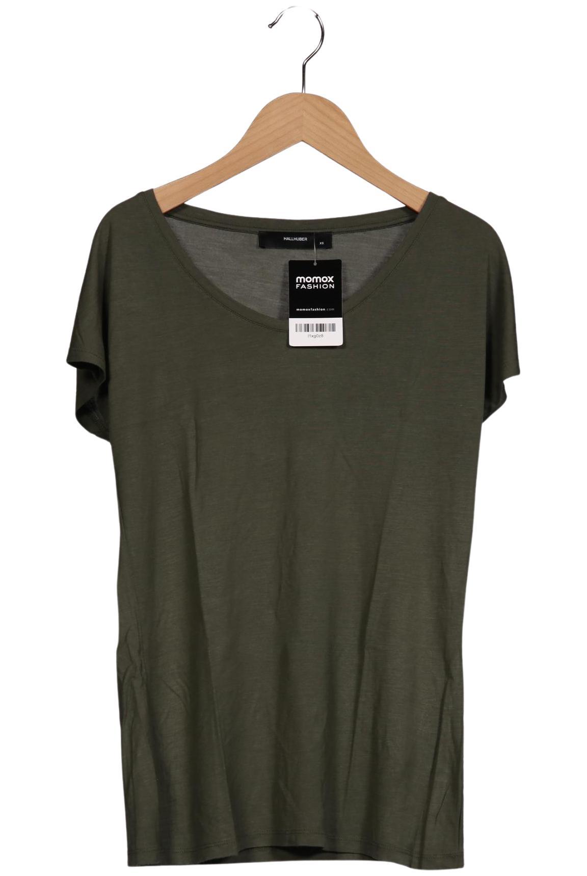 

Hallhuber Damen T-Shirt, grün, Gr. 34