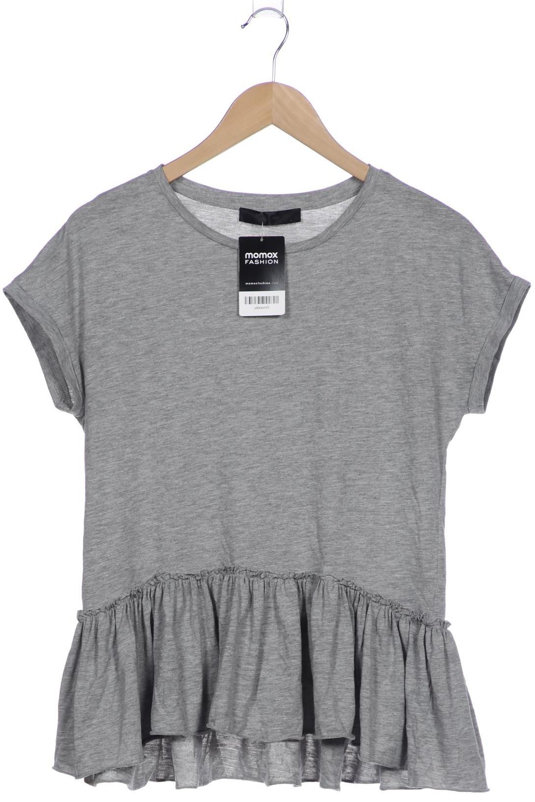 

Hallhuber Damen T-Shirt, grau, Gr. 36