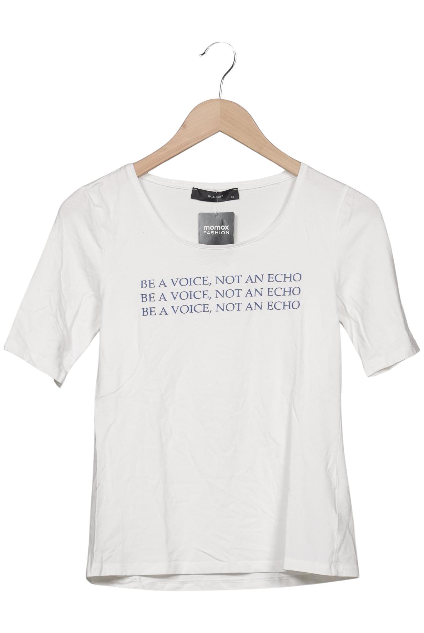 

Hallhuber Damen T-Shirt, weiß, Gr. 34