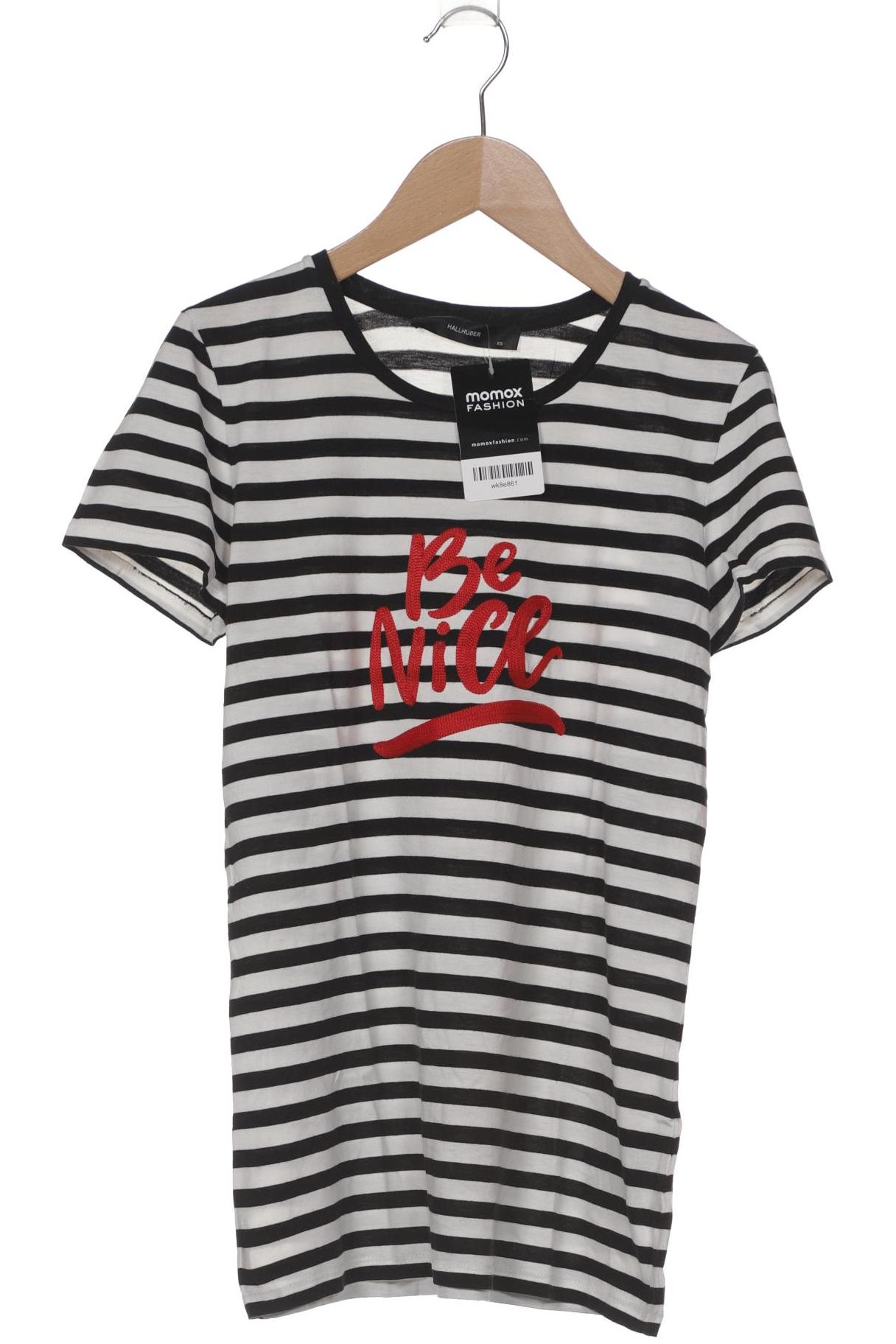 

Hallhuber Damen T-Shirt, schwarz, Gr. 34