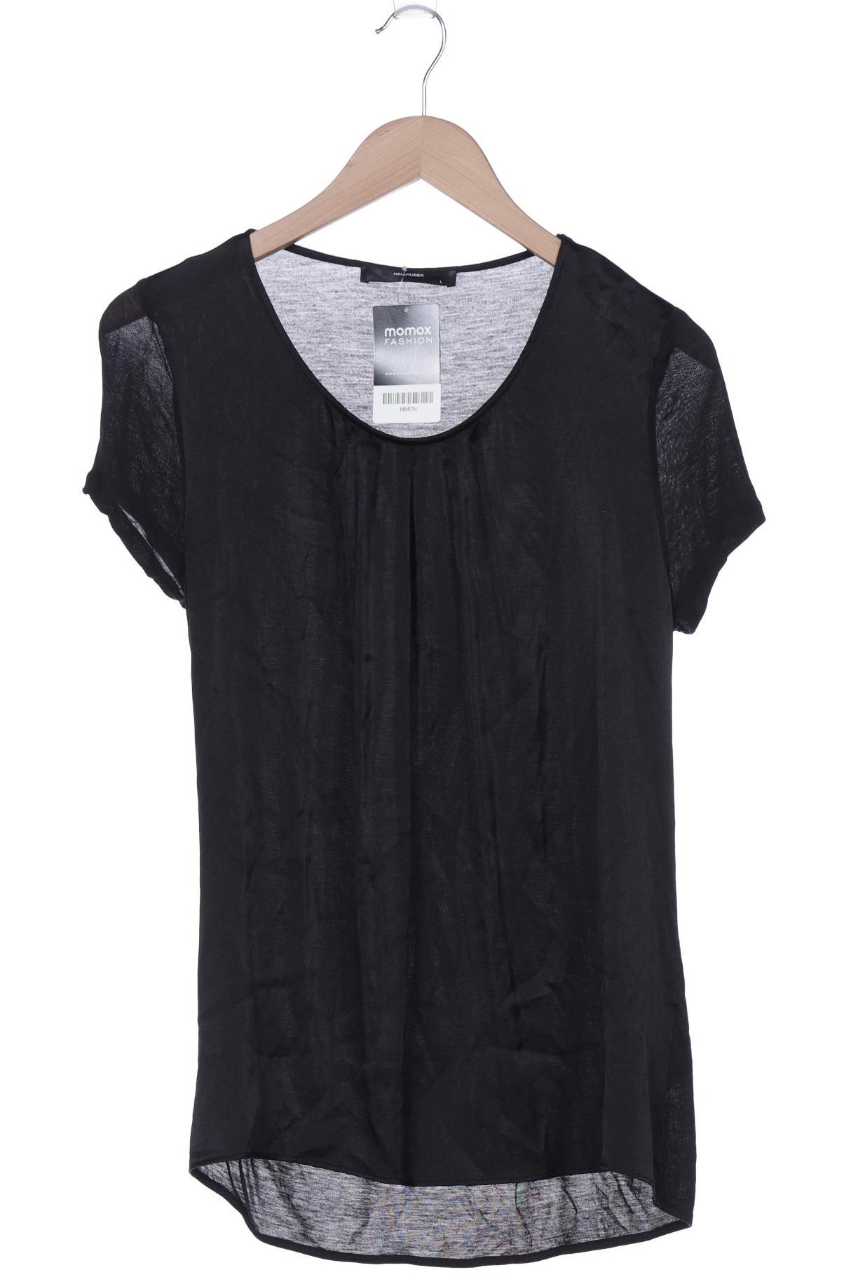 

Hallhuber Damen T-Shirt, schwarz, Gr. 42