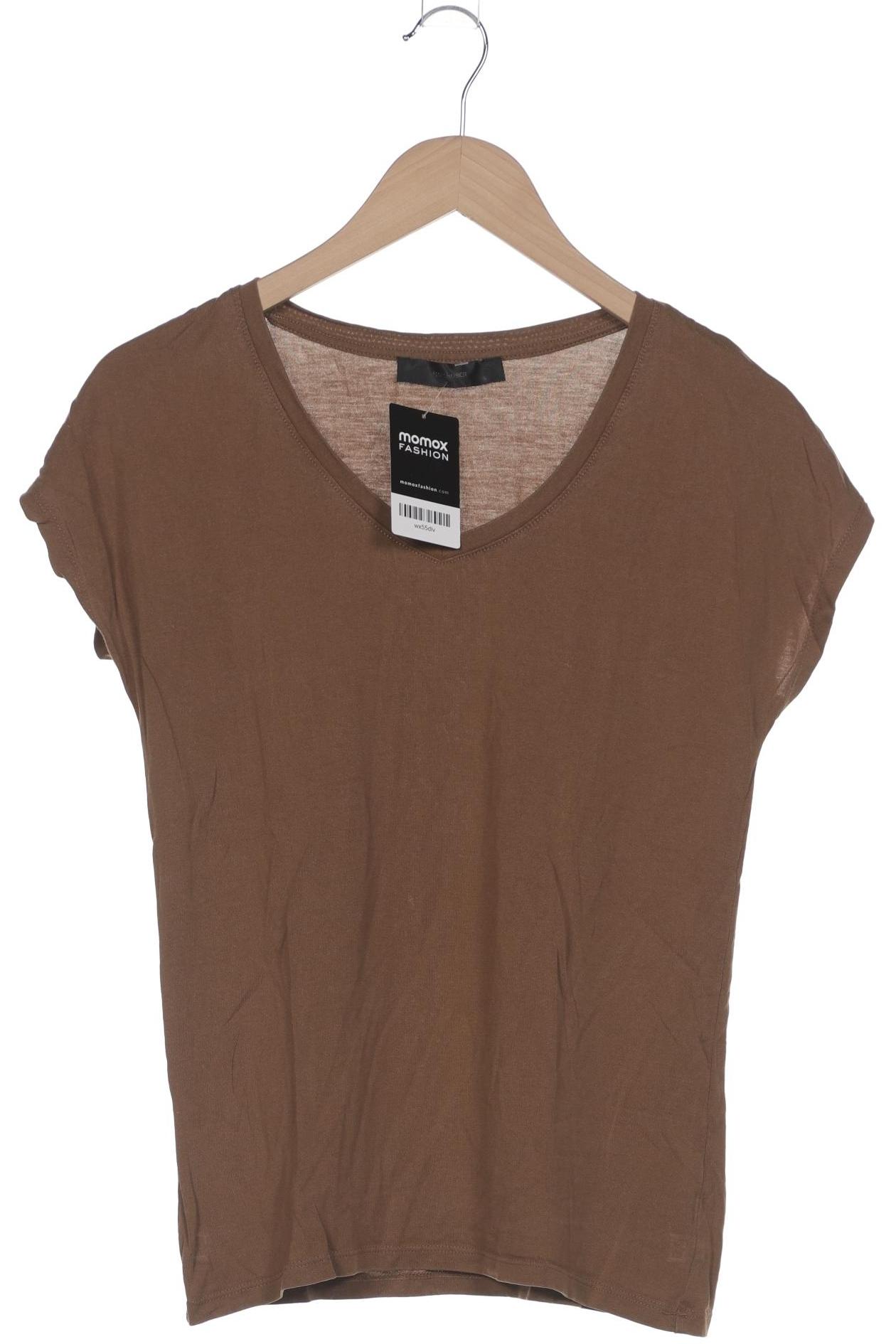 

Hallhuber Damen T-Shirt, braun, Gr. 36