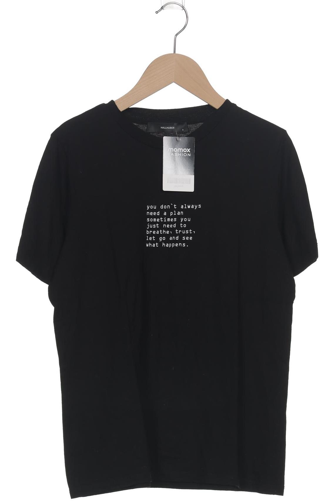 

Hallhuber Damen T-Shirt, schwarz, Gr. 36