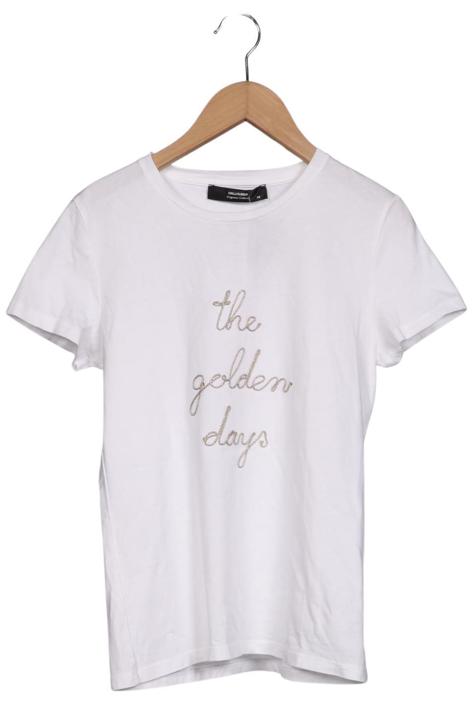 

Hallhuber Damen T-Shirt, weiß, Gr. 34