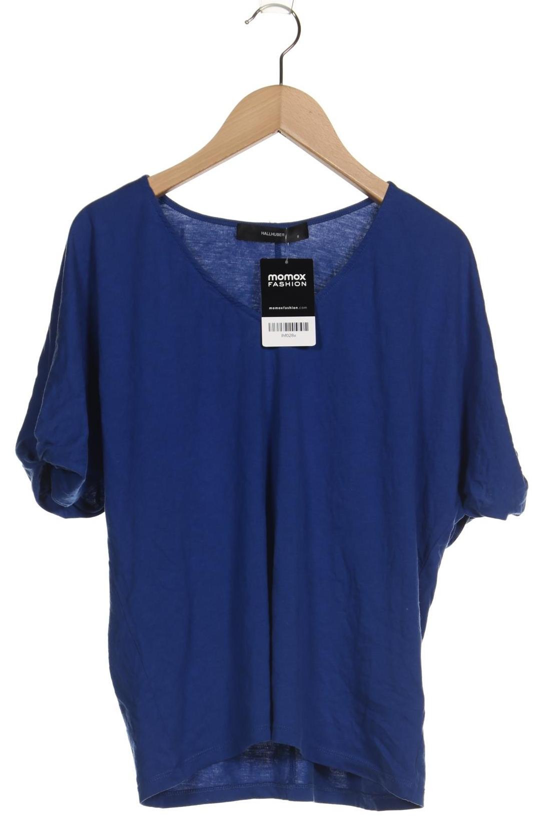

Hallhuber Damen T-Shirt, blau, Gr. 36