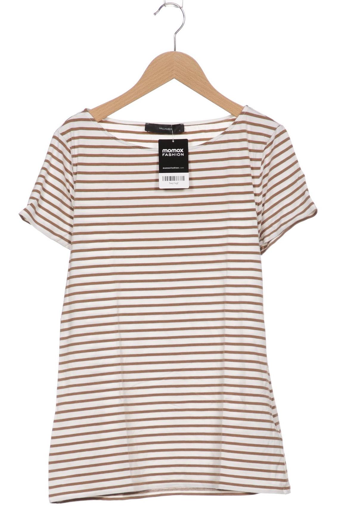 

Hallhuber Damen T-Shirt, braun, Gr. 42