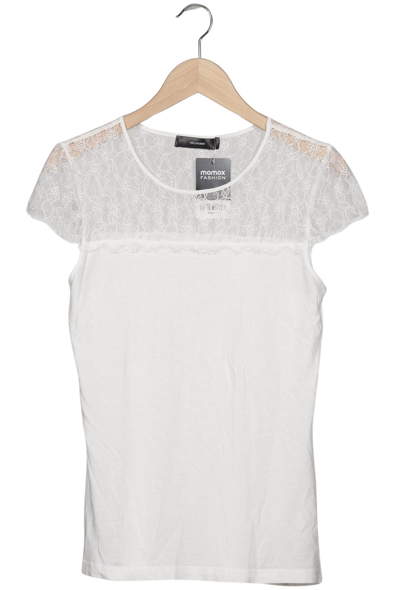 

Hallhuber Damen T-Shirt, weiß, Gr. 42