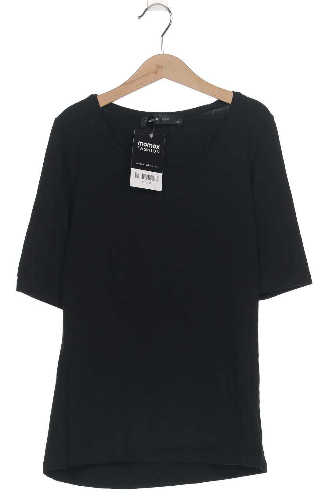 

Hallhuber Damen T-Shirt, schwarz, Gr. 34