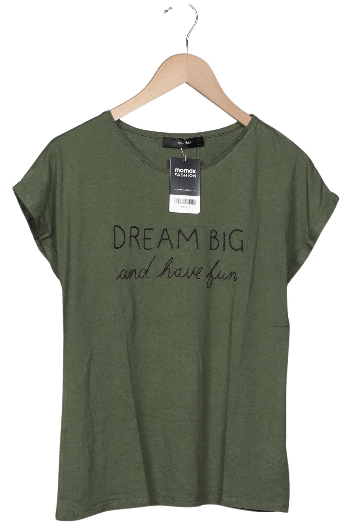 

Hallhuber Damen T-Shirt, grün, Gr. 42