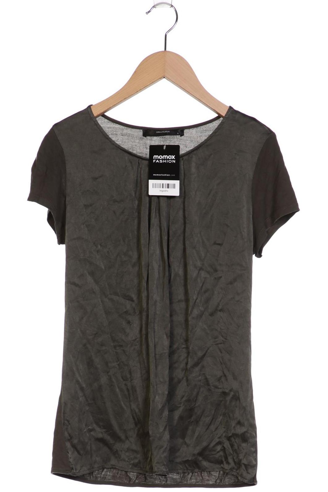 

Hallhuber Damen T-Shirt, grün, Gr. 36