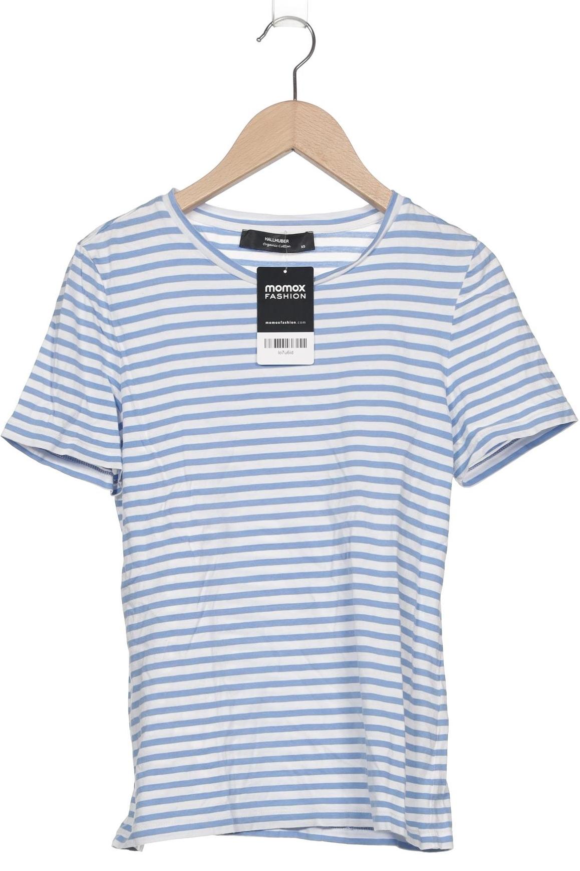 

Hallhuber Damen T-Shirt, blau, Gr. 34