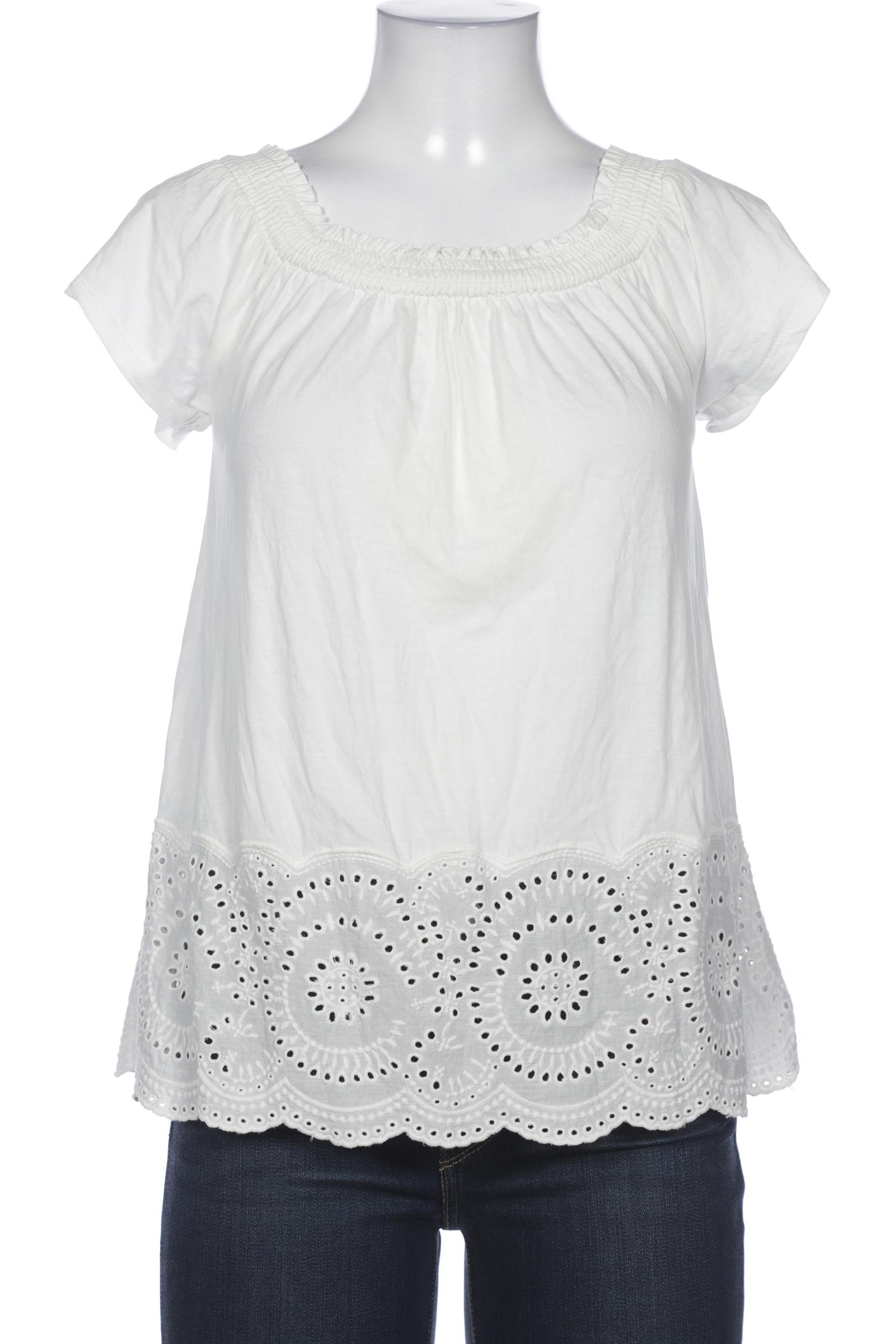 

Hallhuber Damen T-Shirt, weiß, Gr. 38