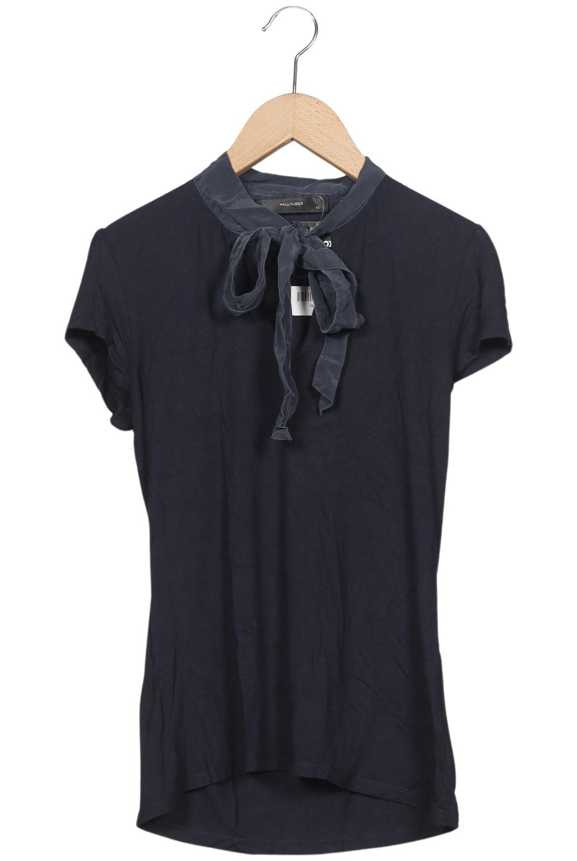 

Hallhuber Damen T-Shirt, marineblau, Gr. 34