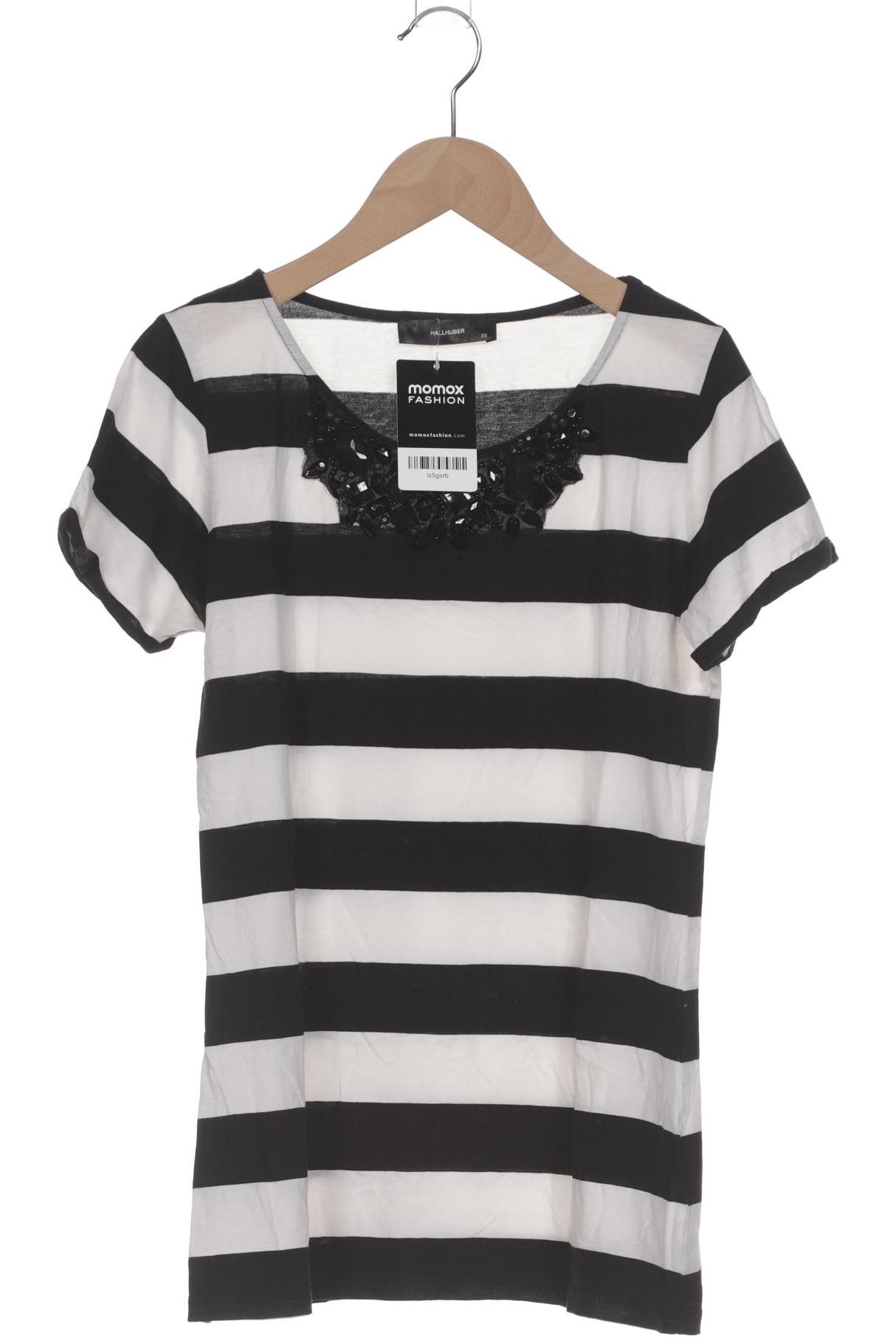 

Hallhuber Damen T-Shirt, schwarz, Gr. 34