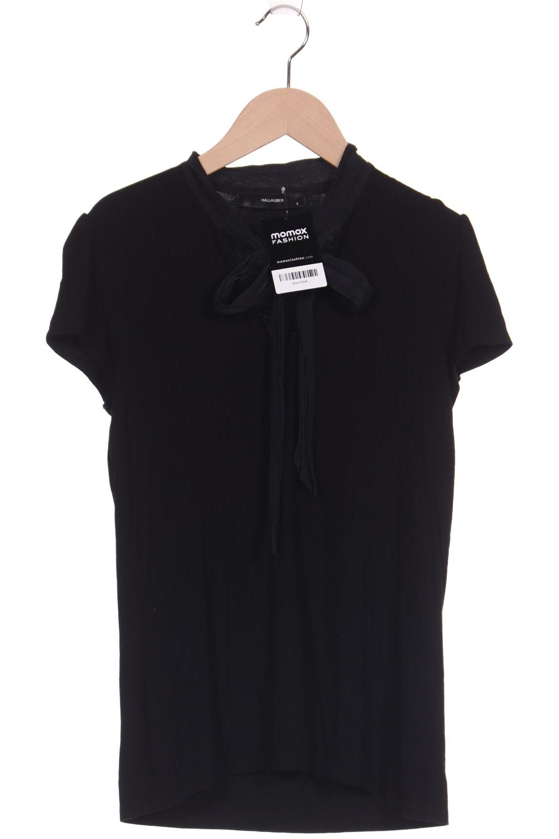 

Hallhuber Damen T-Shirt, schwarz, Gr. 36