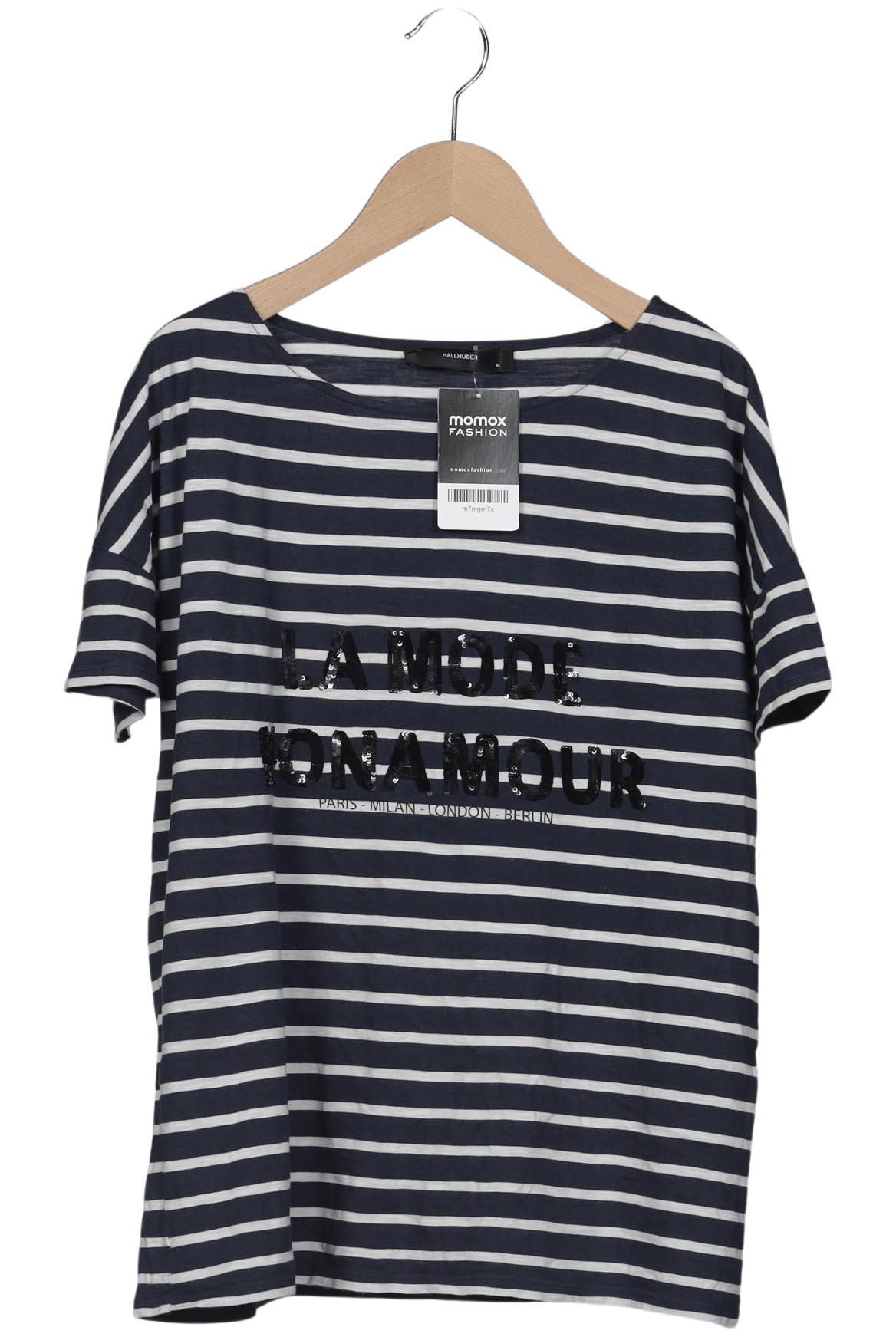 

Hallhuber Damen T-Shirt, marineblau, Gr. 38