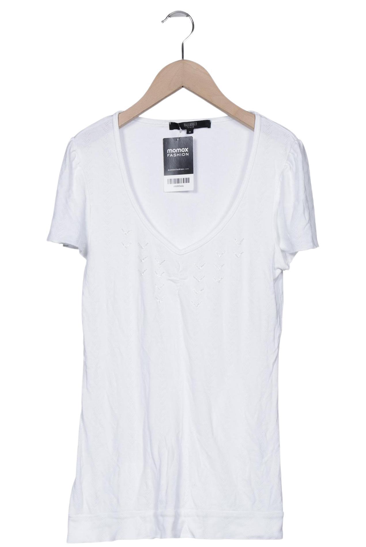 

Hallhuber Damen T-Shirt, weiß, Gr. 38