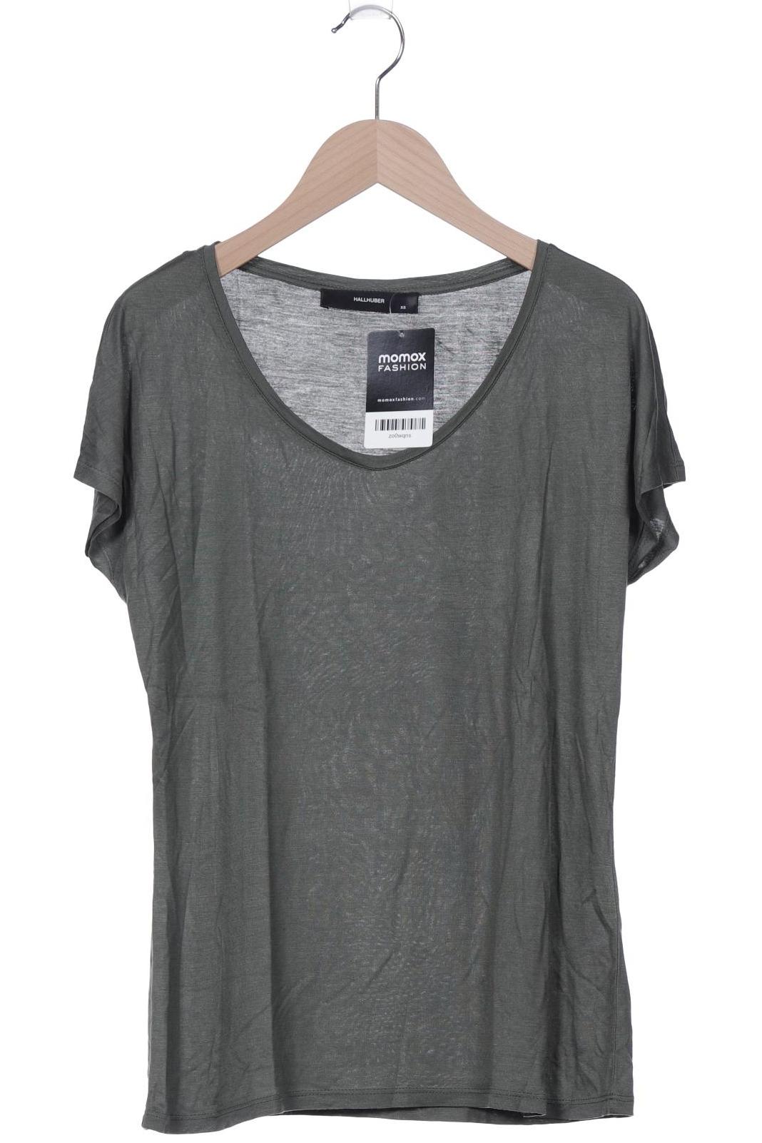 

Hallhuber Damen T-Shirt, grün, Gr. 34