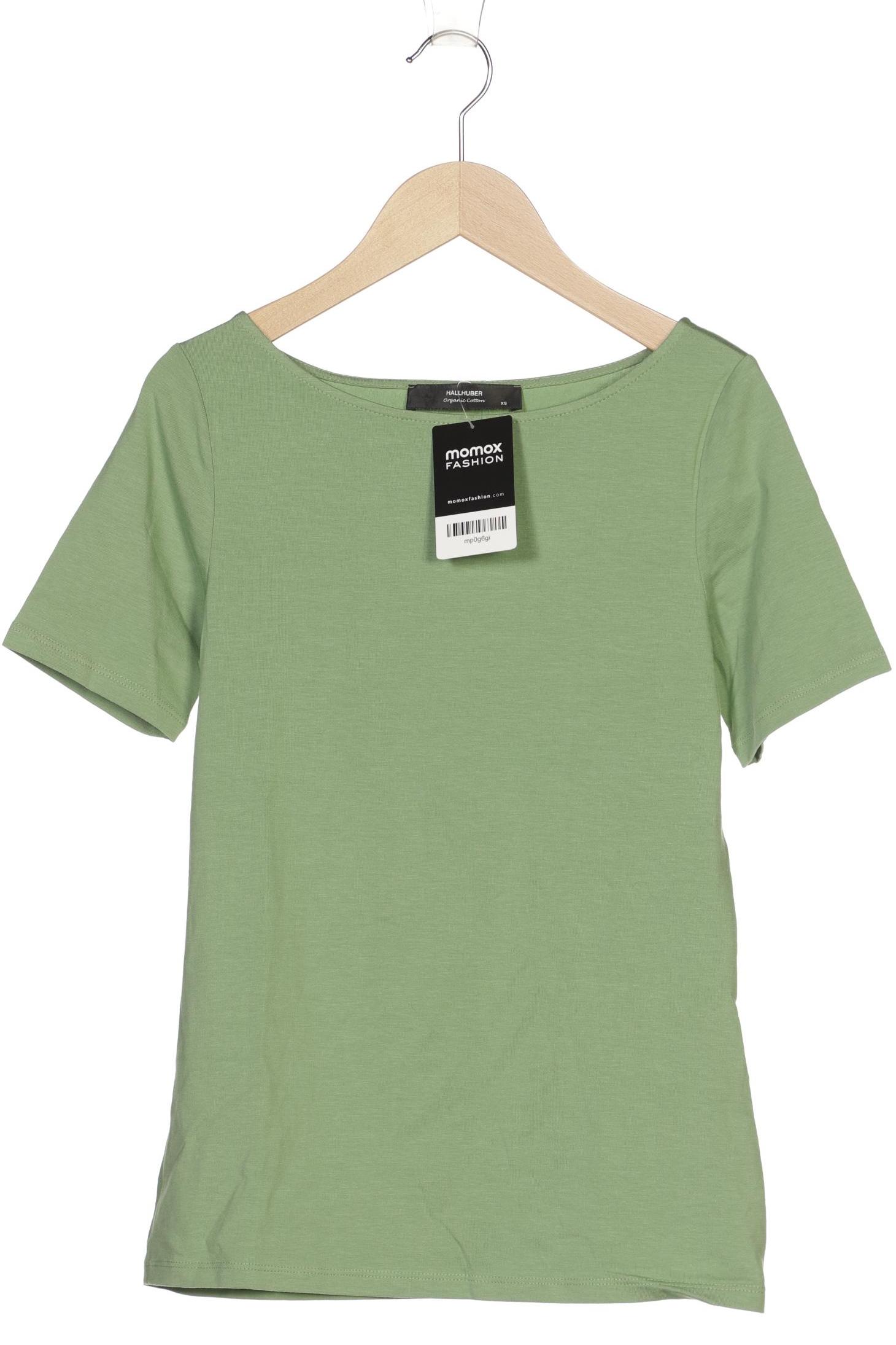 

Hallhuber Damen T-Shirt, hellgrün, Gr. 34