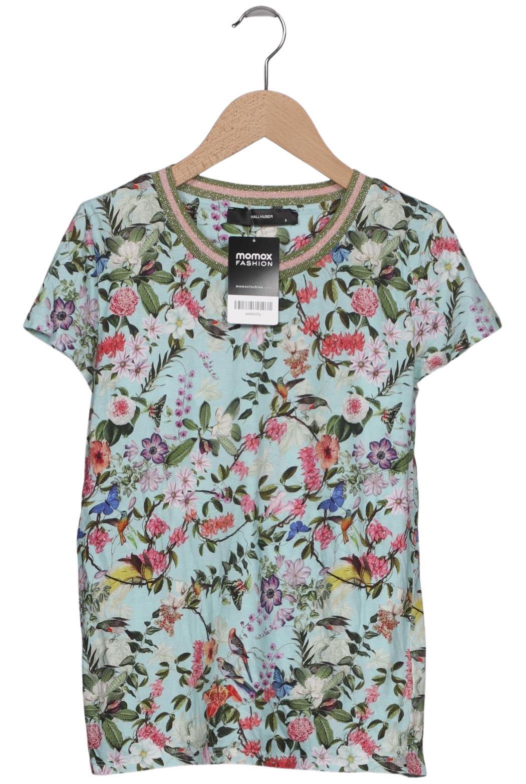 

Hallhuber Damen T-Shirt, türkis, Gr. 36