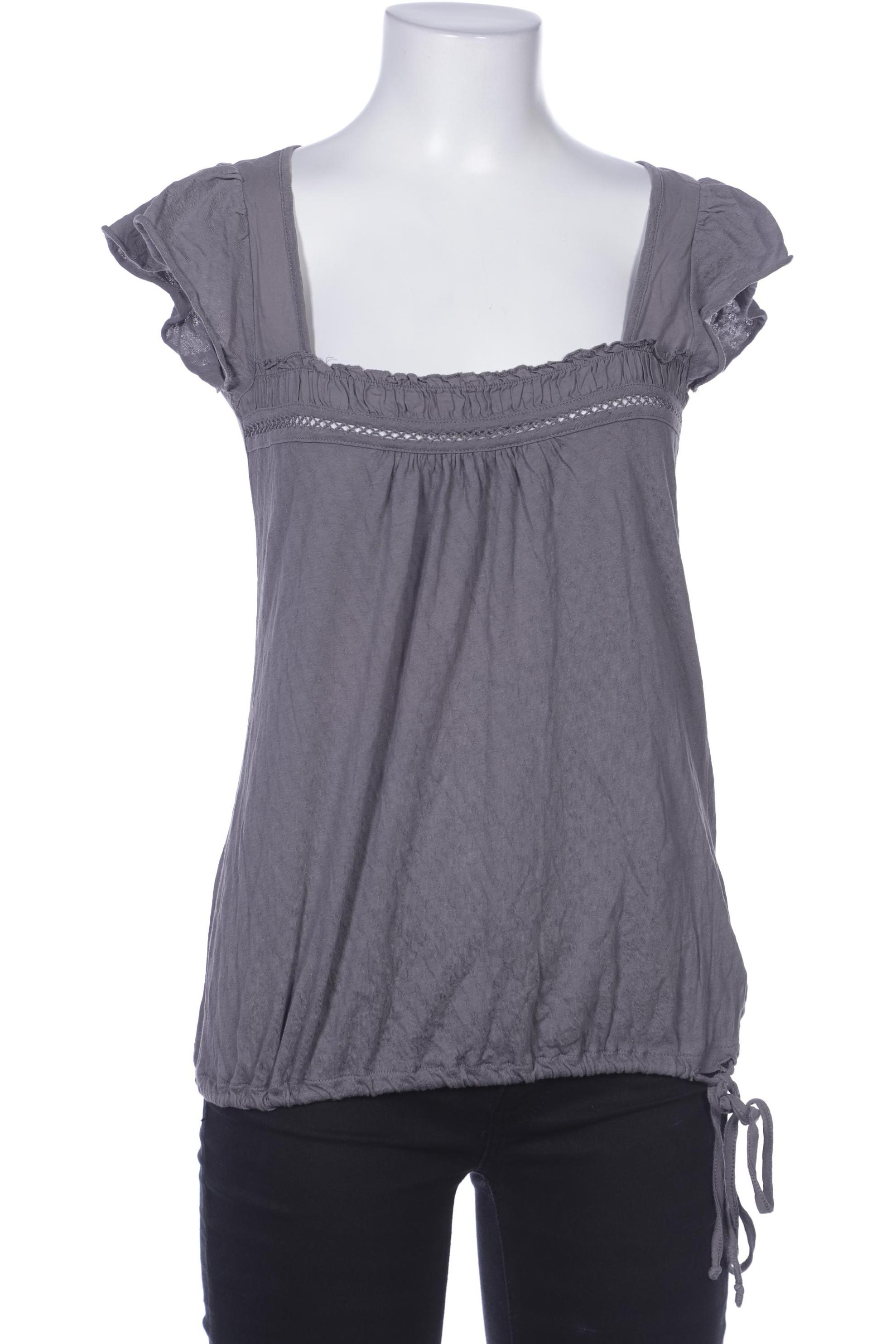 

Hallhuber Damen T-Shirt, grau, Gr. 34