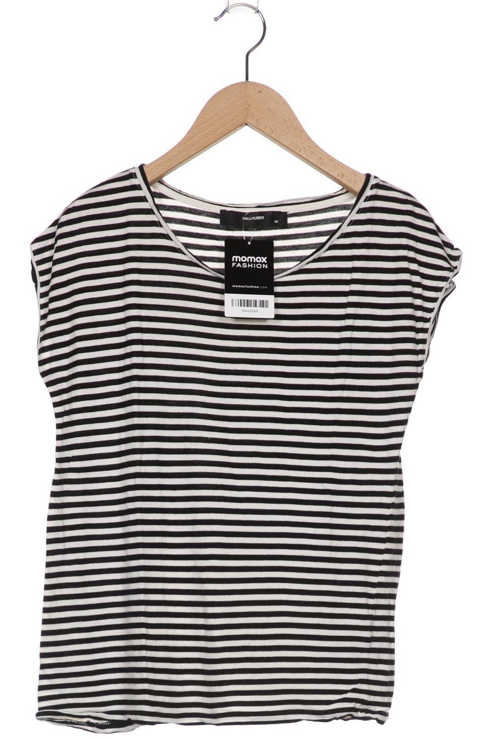 

Hallhuber Damen T-Shirt, schwarz, Gr. 34