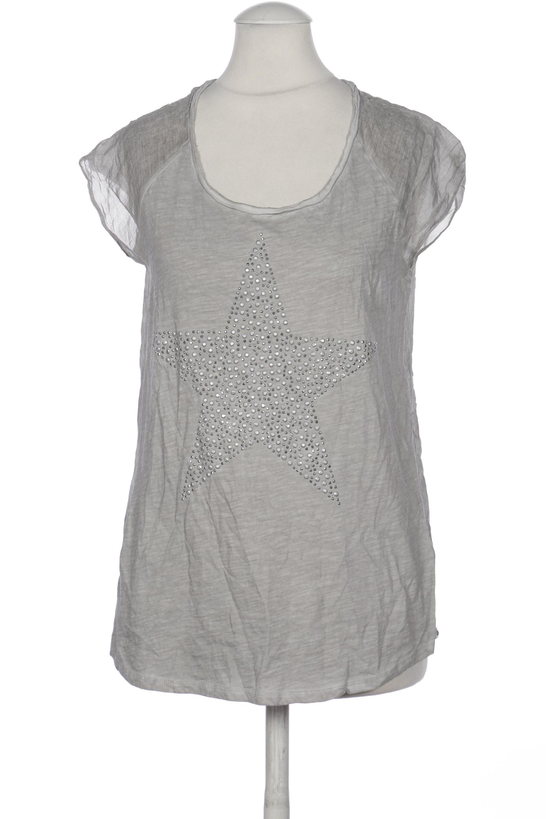 

Hallhuber Damen T-Shirt, grau, Gr. 34