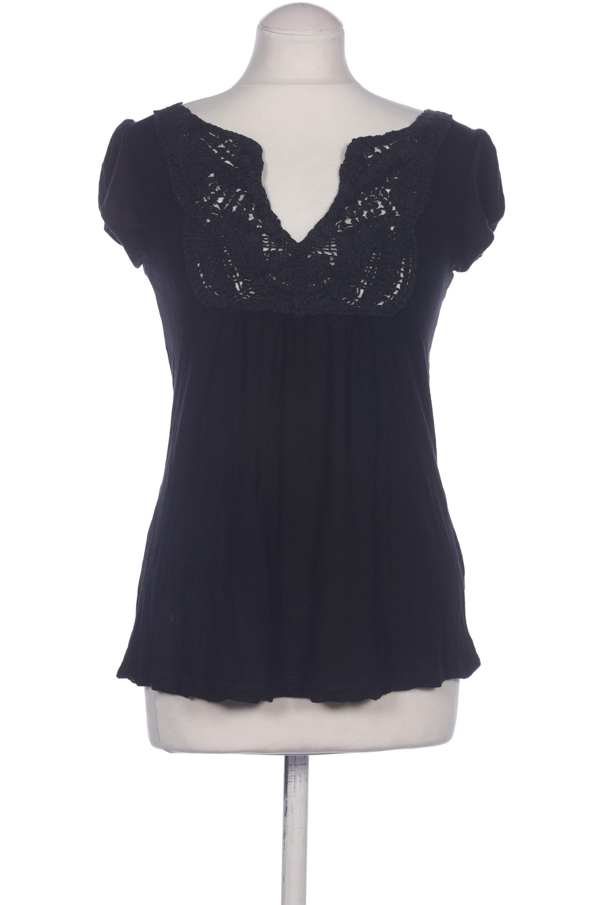 

Hallhuber Damen T-Shirt, schwarz, Gr. 38