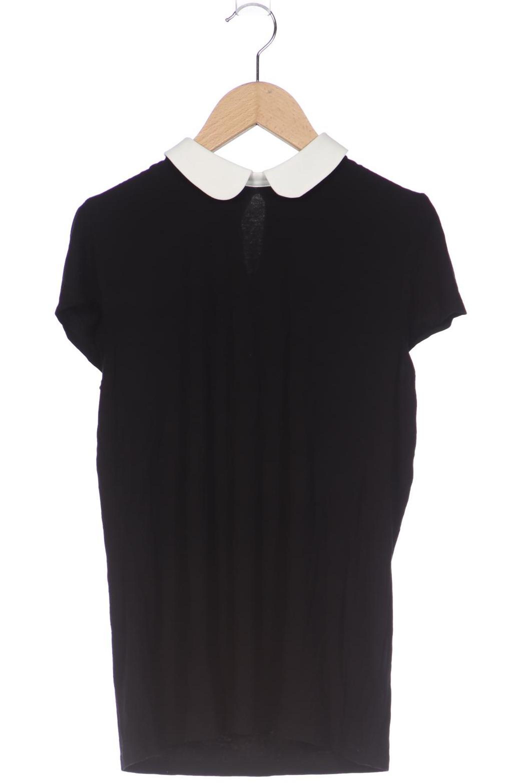 

Hallhuber Damen T-Shirt, schwarz, Gr. 36
