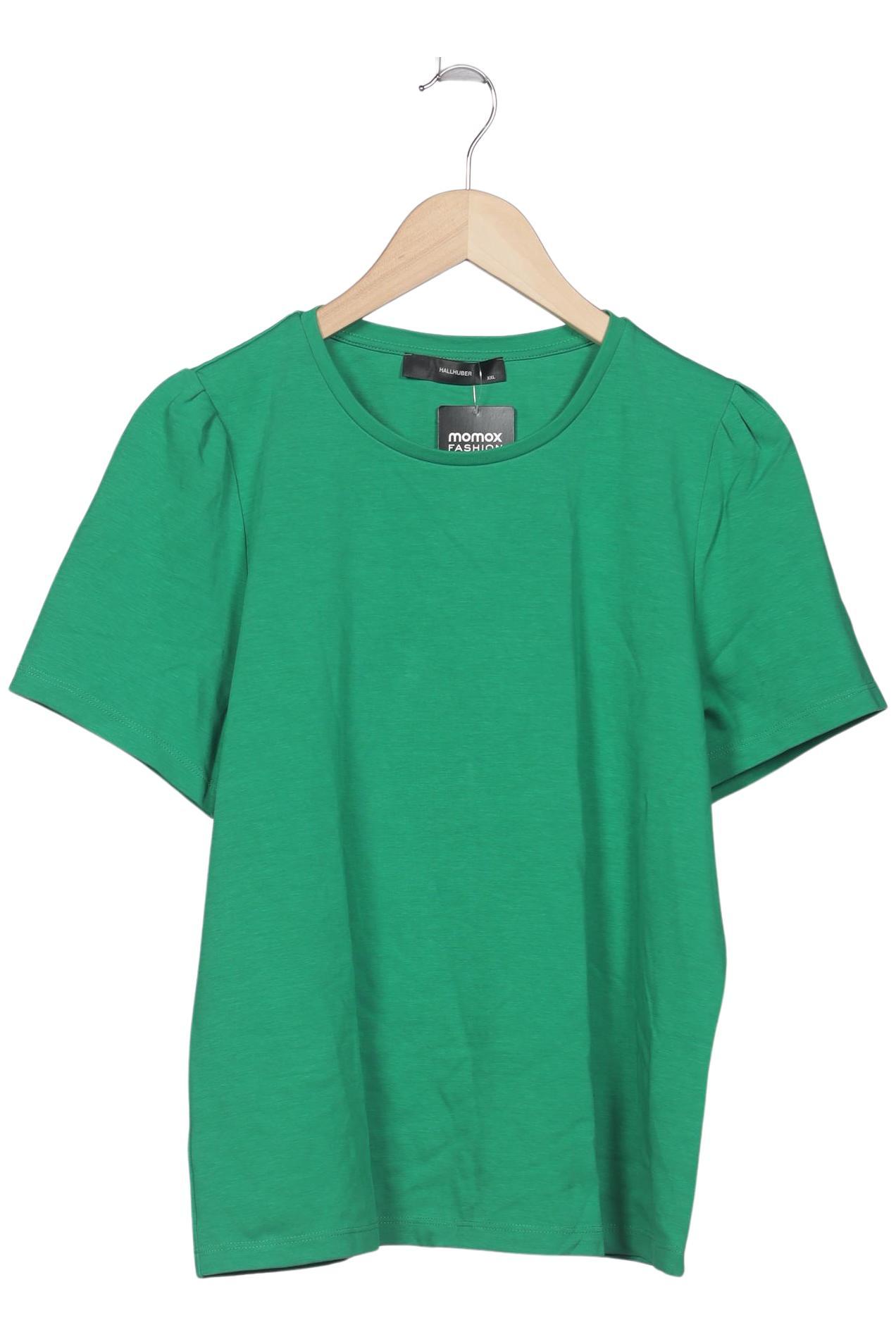 

Hallhuber Damen T-Shirt, grün, Gr. 46