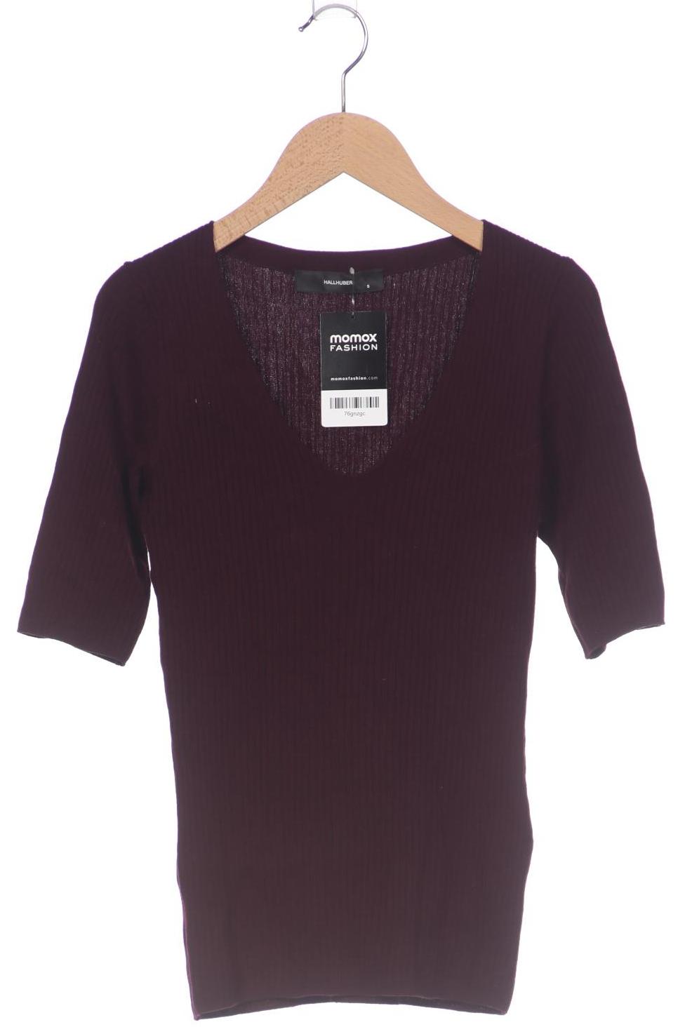

Hallhuber Damen T-Shirt, bordeaux, Gr. 36