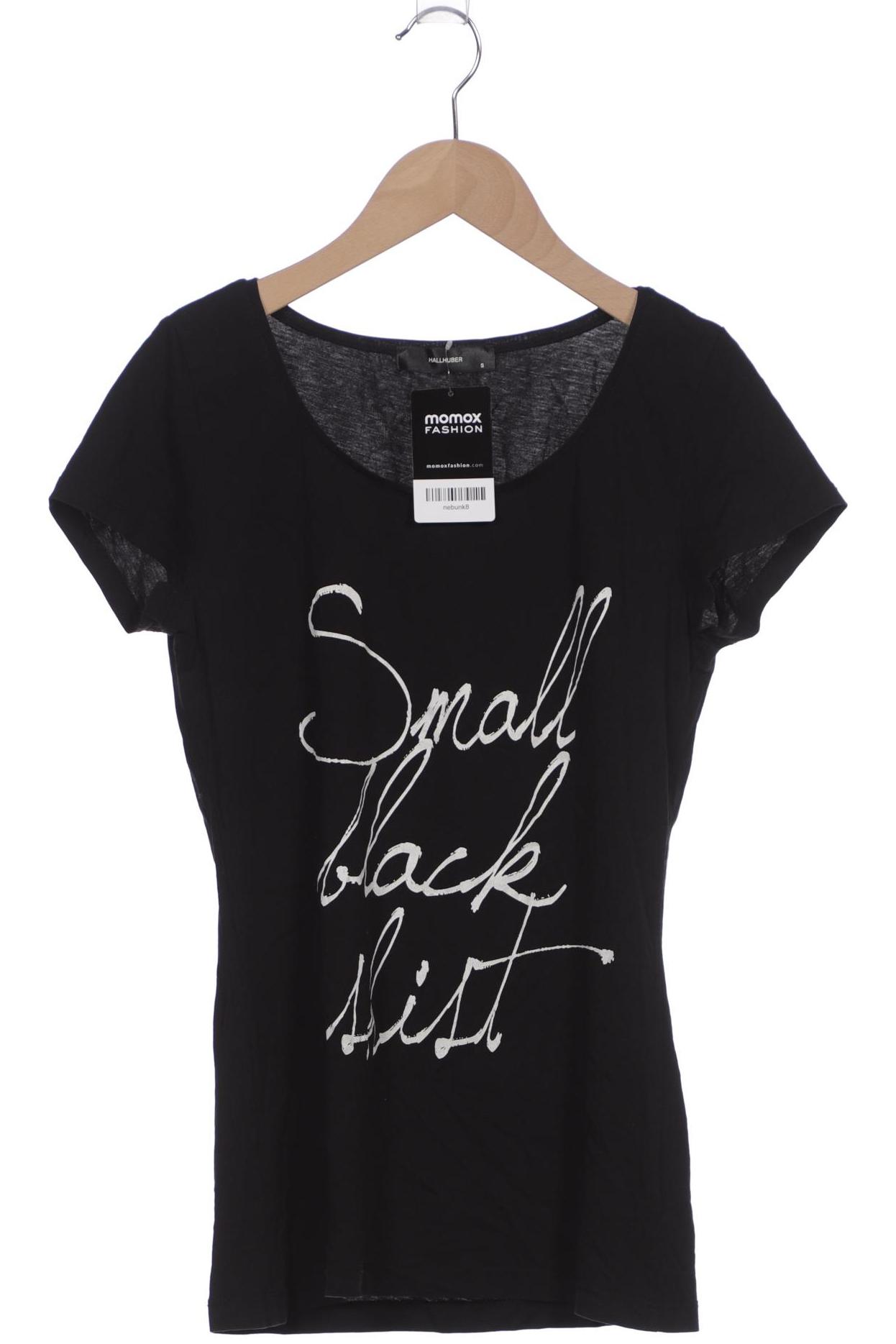 

Hallhuber Damen T-Shirt, schwarz, Gr. 36