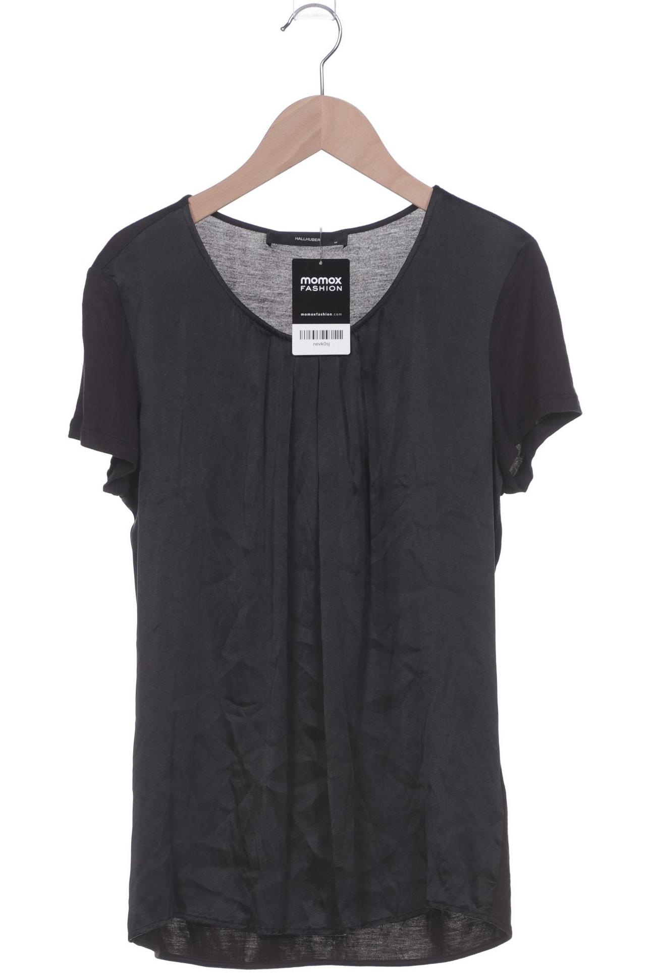 

Hallhuber Damen T-Shirt, schwarz, Gr. 38