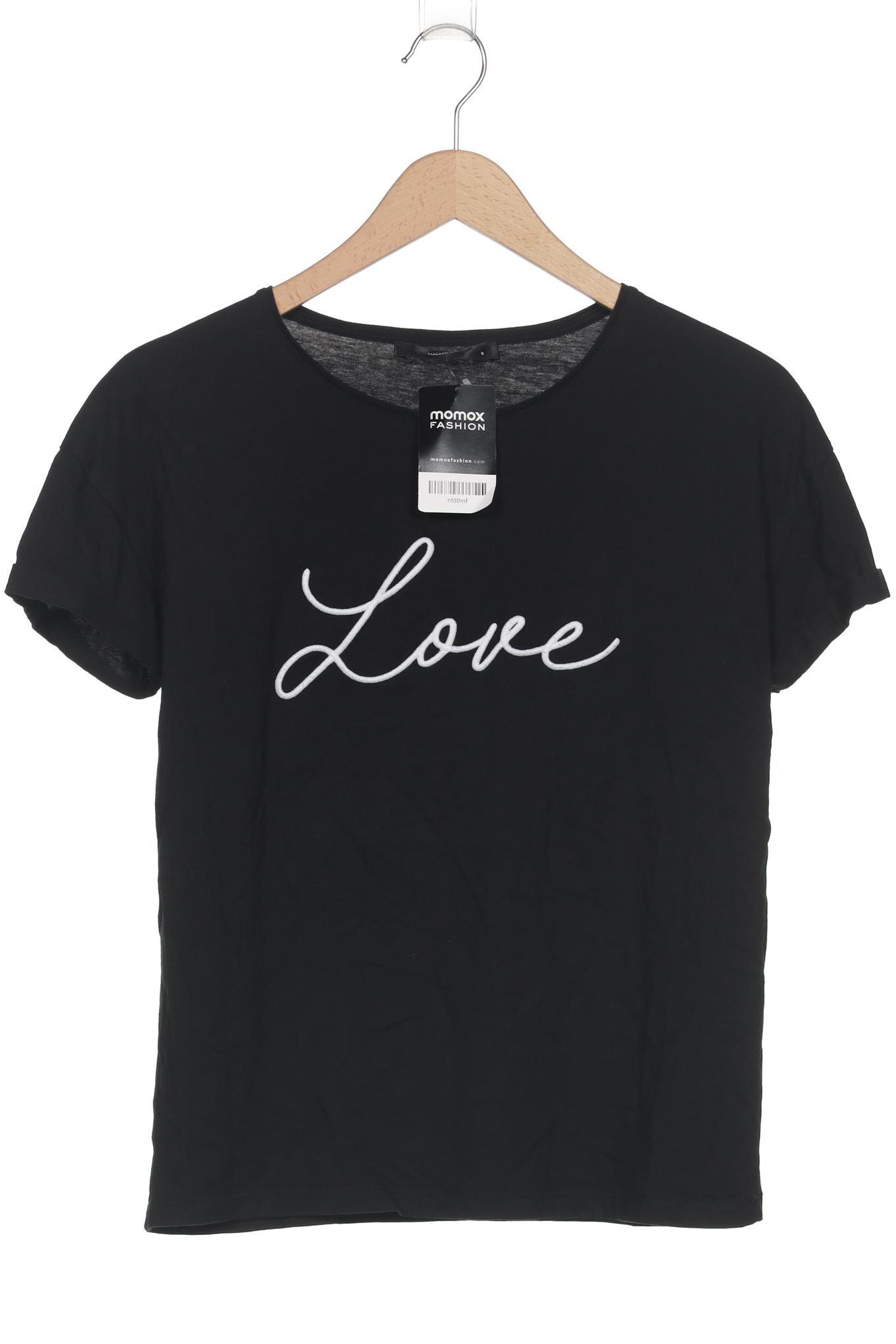 

Hallhuber Damen T-Shirt, schwarz, Gr. 36